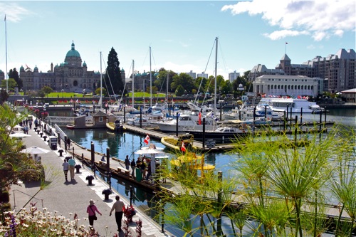 An overview of Victoria Harbor