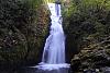 Bridal Veil Falls, one of many in the Columbia River Gorge