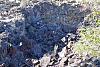 Caved-in caves in Lava Beds National Monument