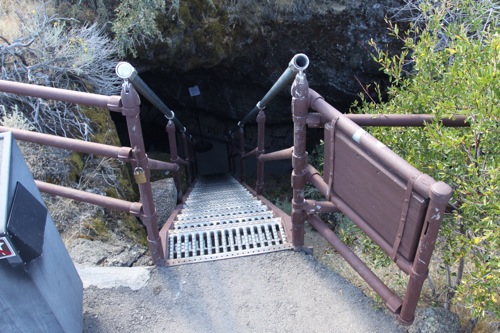 Starting at the depths of Mushpot Cave in Lava Beds National Monument