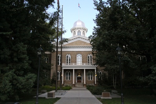 The capitol building of Carson City, NV