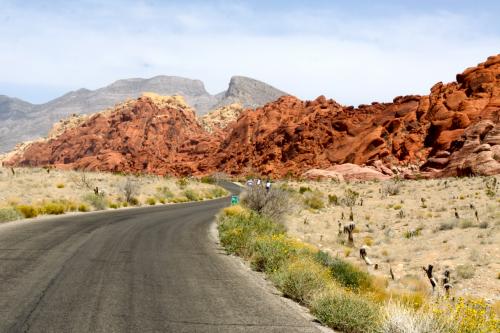 Red Rock Canyon National Conservation Area is aptly named for its layers of rock.