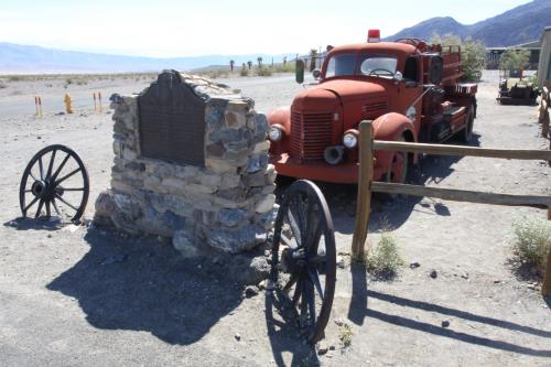 You'll find these relics at Stovepipe Wells in Death Valley National Park.