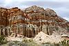 The rocks in Red Rock Canyon State Park in California may remind you of a mini Bryce Canyon.