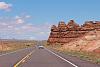 UT-24 east from Capitol Reef heacing toward I-70