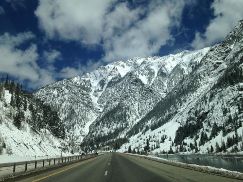 I-70 east approaching Frisco