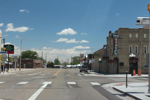 Downtown Fowler, CO (US 50 east)