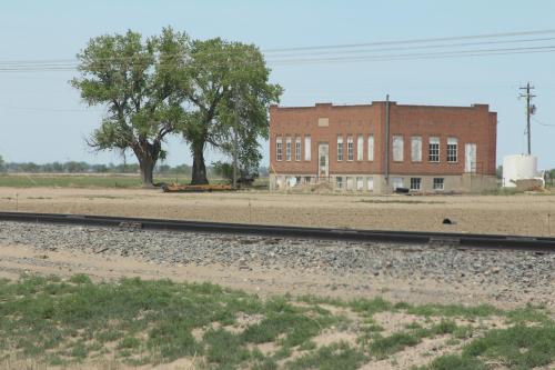 I saw a number of old (late 19th/ early 20th century) buildings partially boarded up that I thought were abandoned until I saw the satellite dishes attached.