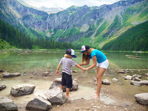 Avalanche Creek hike, Glacier NP