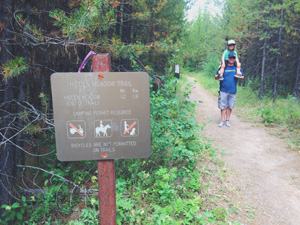 McGee Meadows hike, Polebridge, Glacier NP