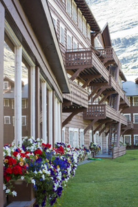 Many Glacier Hotel, Many Glacier, Glacier NP