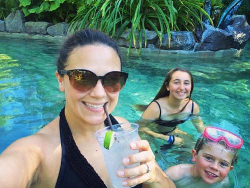 soaking pool at Mcmennamin's Edgefield Hotel (the perfect way to relax after hiking Oneonta Gorge!)