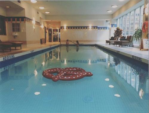 The hotel pool:  our kids' favorite part of Vancouver, BC
Marriot Pinnacle