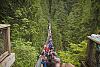 Capilano Suspension Bridge Park, Vancouver BC 
A free shuttle will take you there from the waterfront