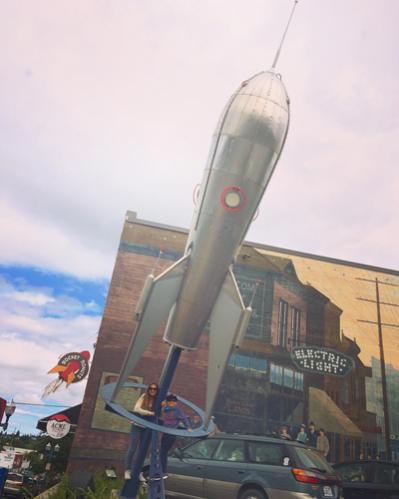 Off the cruise ship and headed back to Seattle, but first a quick stop at Rocket Doughnuts in Bellevue, WA