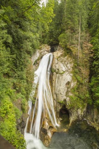 Hiking Twin Falls outside of North Bend, WA