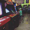 An arcade in downtown Astoria, OR full of video games from the 80s