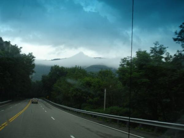 Low-lying cloud formations on Hwy 33 heading to Seneca Rocks, WV