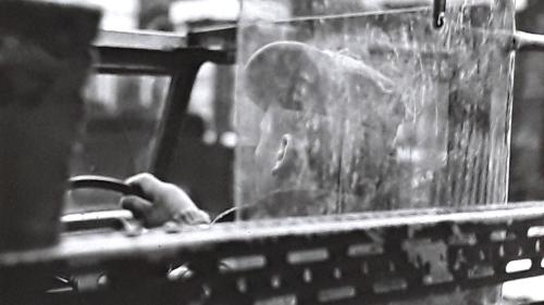 Soldier Driving Lorry land