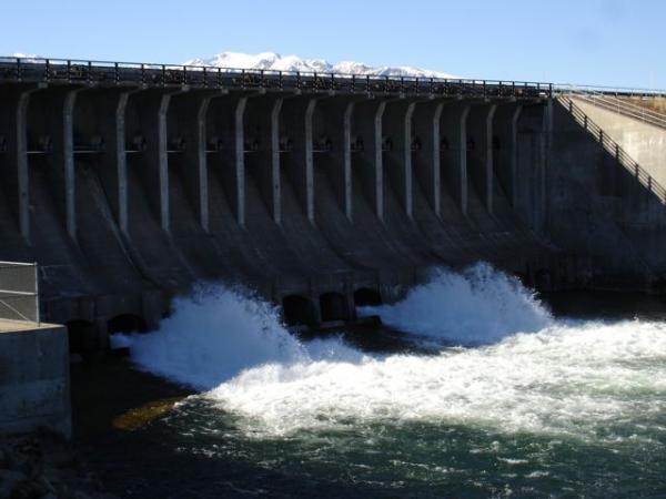 Jackson Hole Dam in Grand Teton National Park