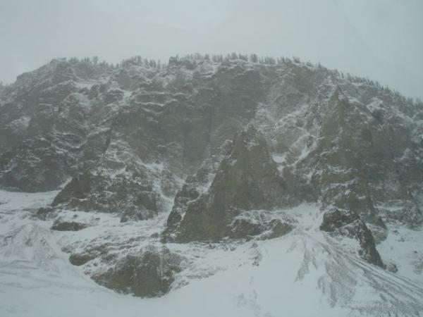 We hit a few light blizzards on our western route to Yellowstone, WY on Hwy 14
