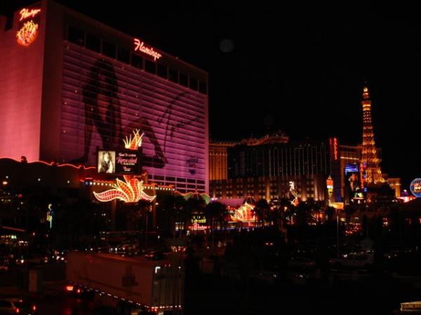 We never strayed far from this part of Las Vegas.