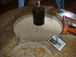 This weight is what kept the Piedras Blancas Lighthouse lens ticking in the olden days. Like a grandfather clock, it slowly pulled itself down while...