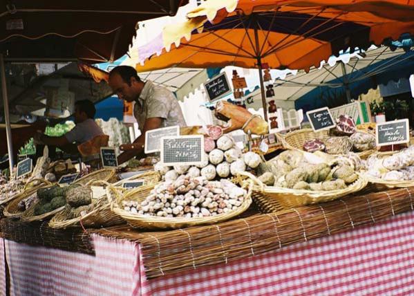 Market salami