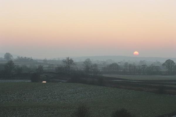 Cumbria sunset