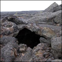 Lava tube "skylight"