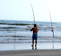 Suf fishing