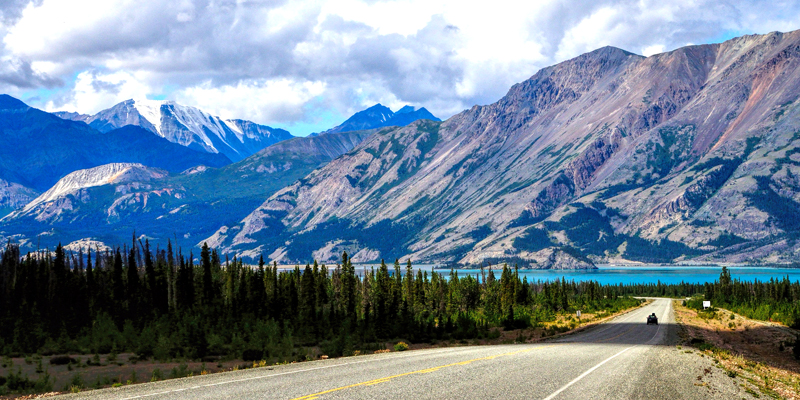 Kluane Lake, Yukon Territory- Photo by Rick Quinn