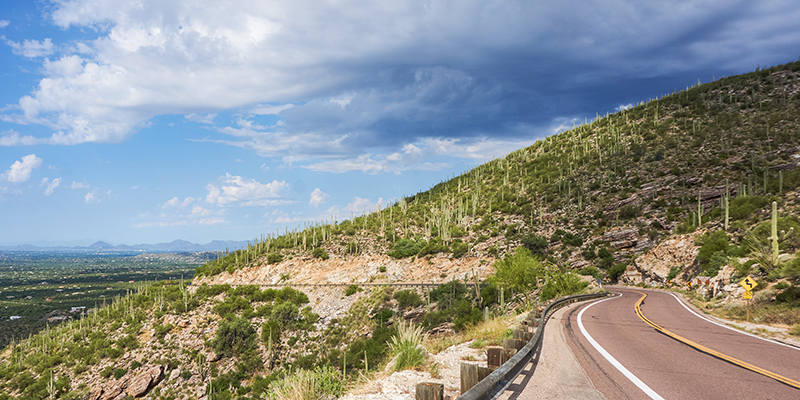 Catalina Hwy, Tucson, Arizona - Photo by Rick Quinn