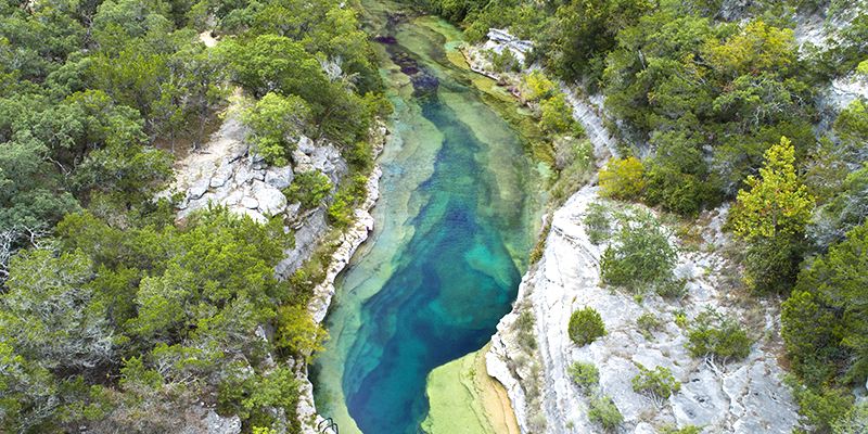 Frio River, Texas Hill Country - Photo by Erich Schlegel