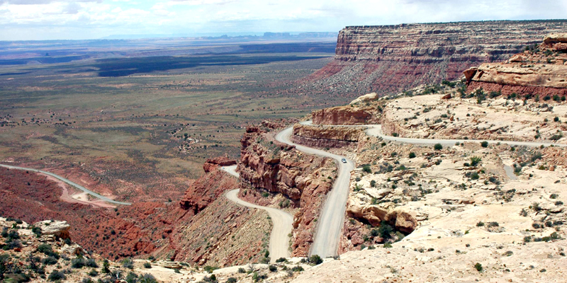 Moki Dugway in Utah - Photo by Jaimie Bruzenak