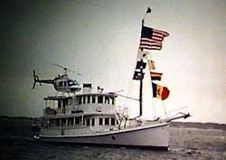 Boat with Helicopter