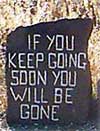 If you keep going...