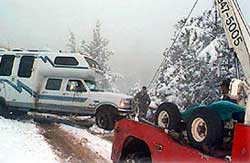 B & T Towing to the resue