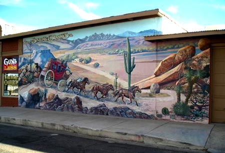 Saddle Blanket Company Mural