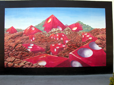 "Pyramid at Red Rock Canyon"