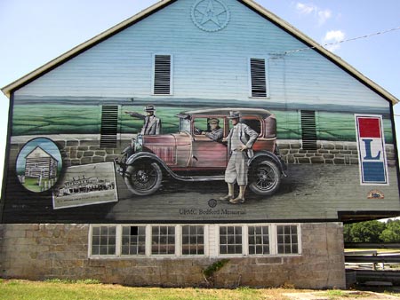 Barn Mural on the Lincoln Highway