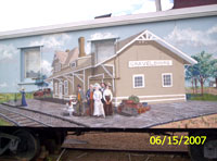 Gravelbourge Station Mural