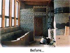Before...