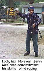Jerry's roping technique