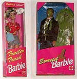"Trailer Trash Barbie" & "Exorcist Barbie"