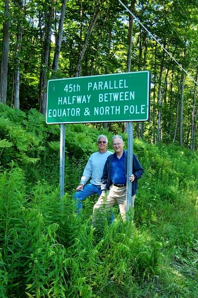 Halfway to the North Pole