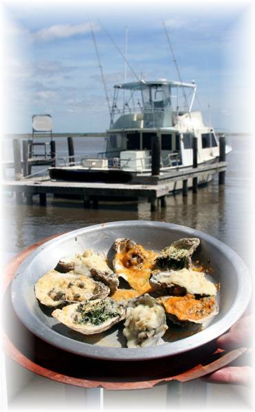 Oysters at Boss Oyster - Apalachicola