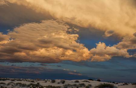 White Sands Sunset