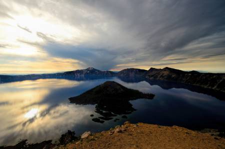 Crater Lake Sunrise
