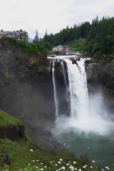 Snoqualmie Falls and the Salish Hotel
